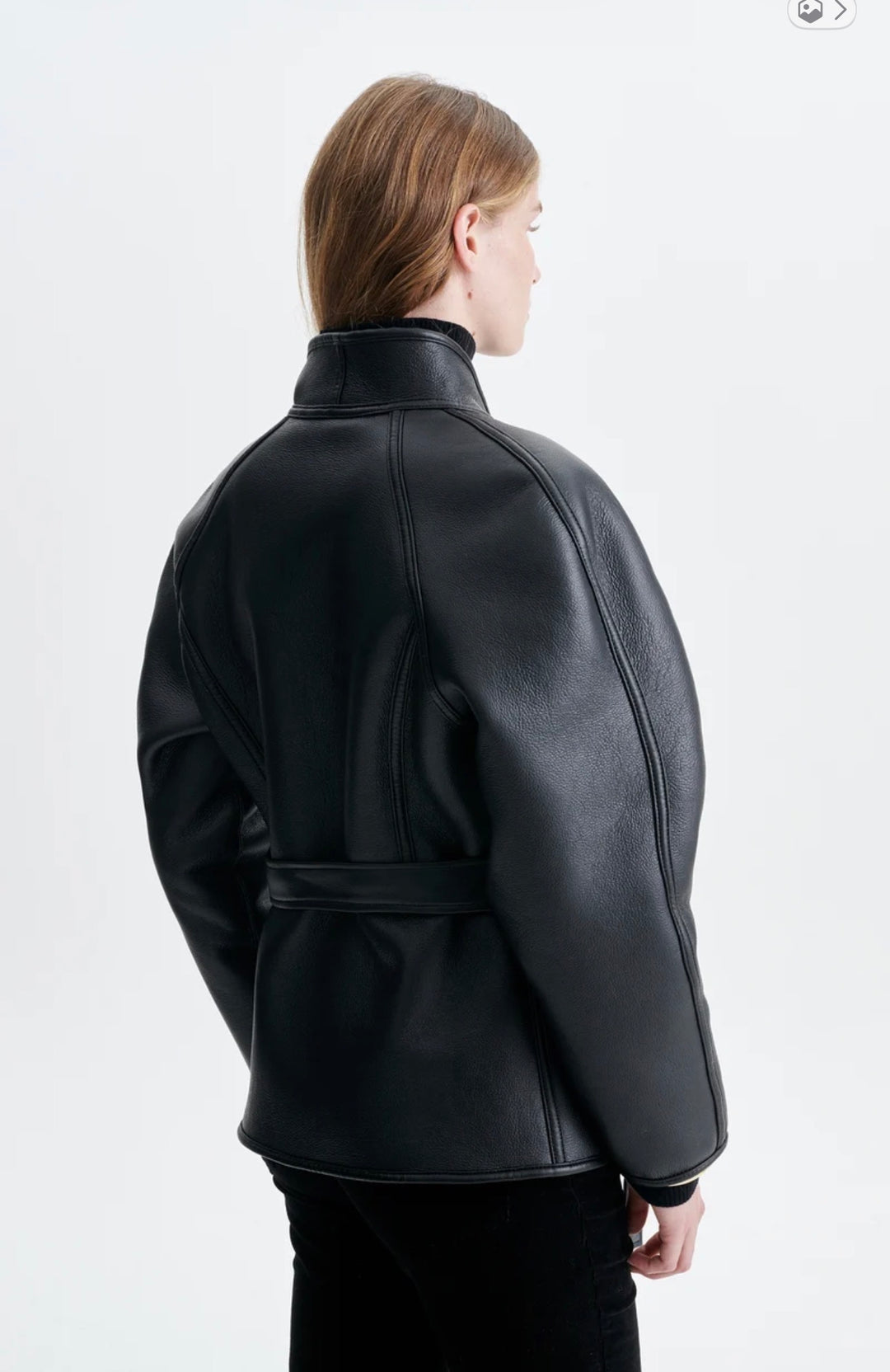 Jakke | Fur Jacket - Black