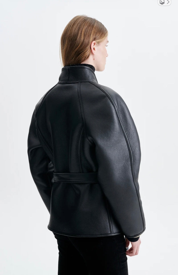 Jakke | Fur Jacket - Black
