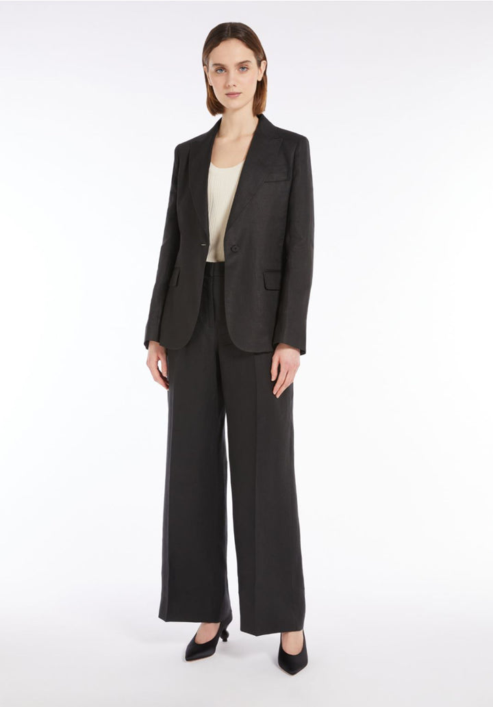 Blazer | Nalut washed linen blazer