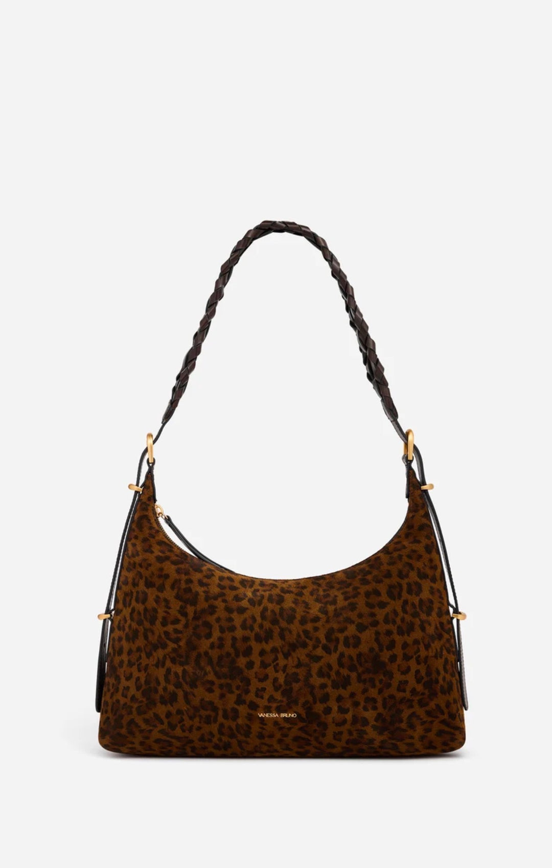 Veske | Small Jess Leopard Hobo Bag - Fawn