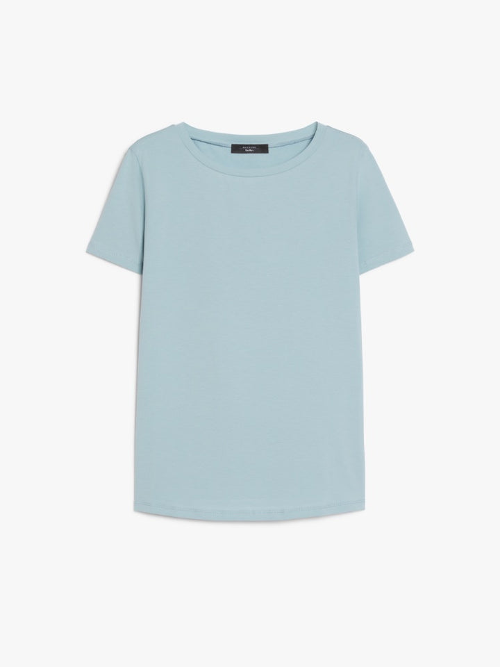 T-Shirt | Stretch organic cotton T-shirt - Pastel Green