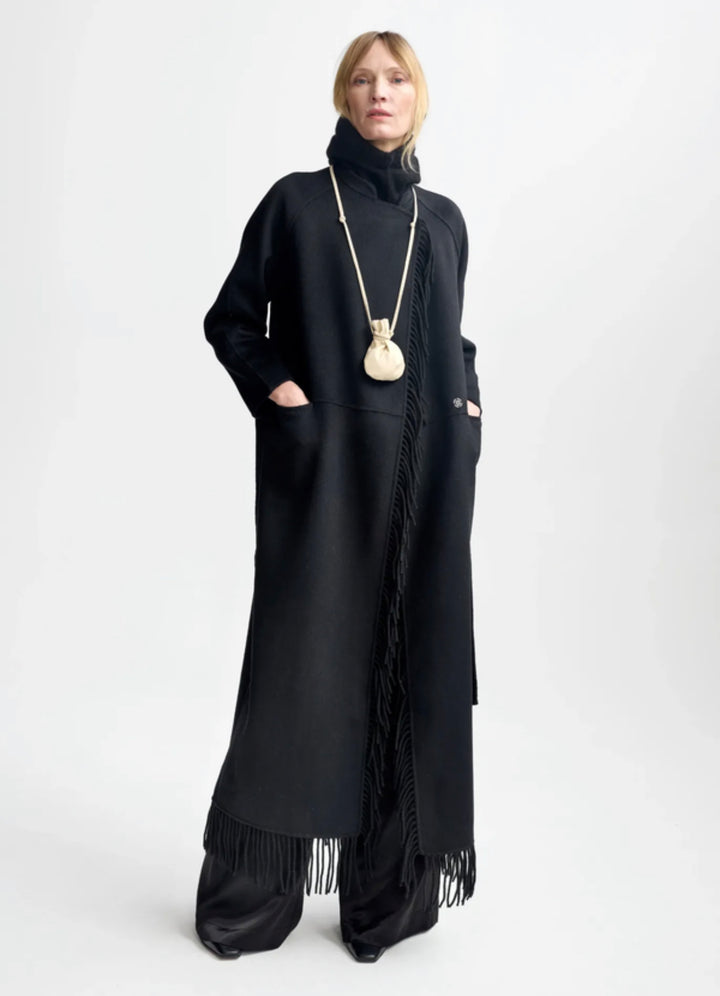 Kåpe | Deborah Wool Coat - Black