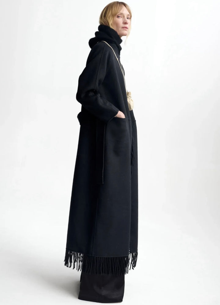 Kåpe | Deborah Wool Coat - Black