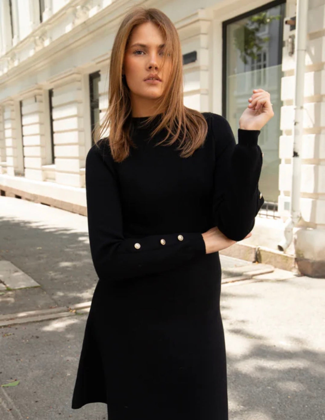 Kjole | Tiril Dress - Jet Black