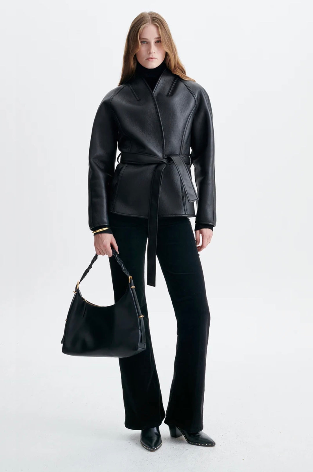 Jakke | Fur Jacket - Black