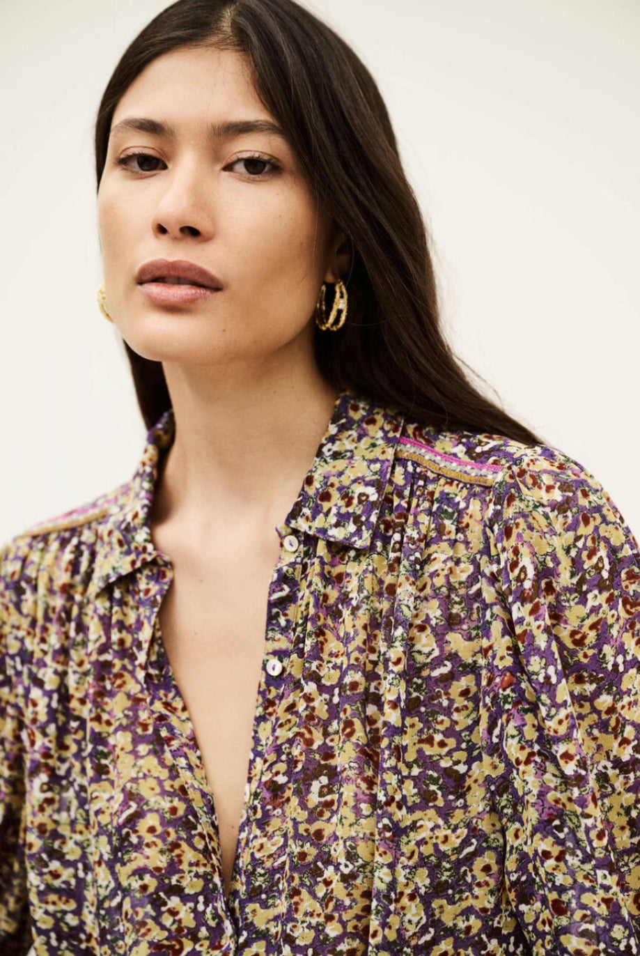 Bluse | Cehimse Lark -  Purple