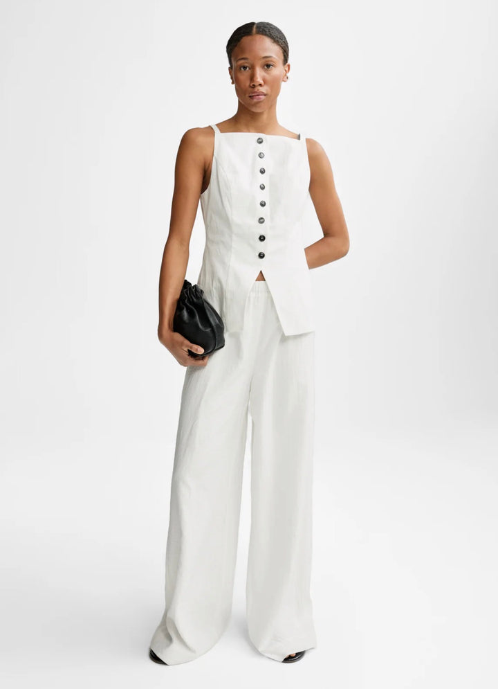 Bukser | Tally Trousers - White