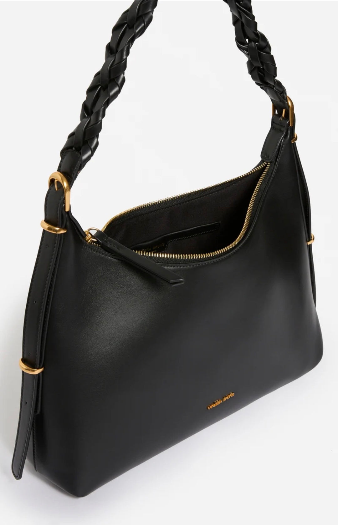 Veske | Small Jess Leather Hobo Bag - Black