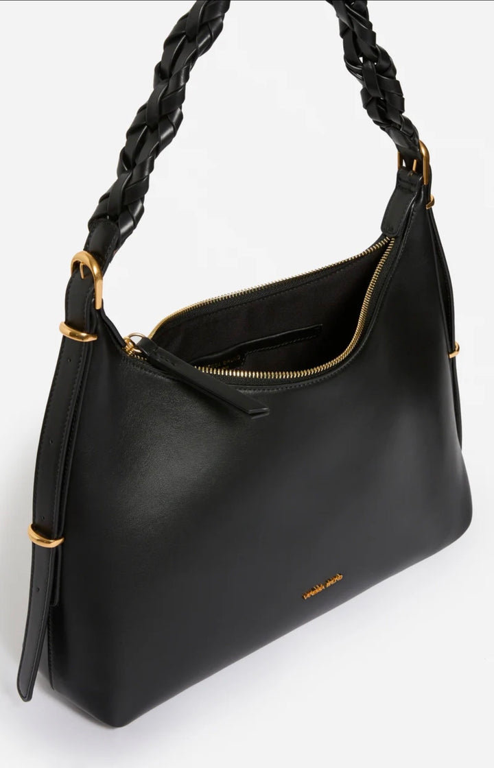 Veske | Small Jess Leather Hobo Bag - Black