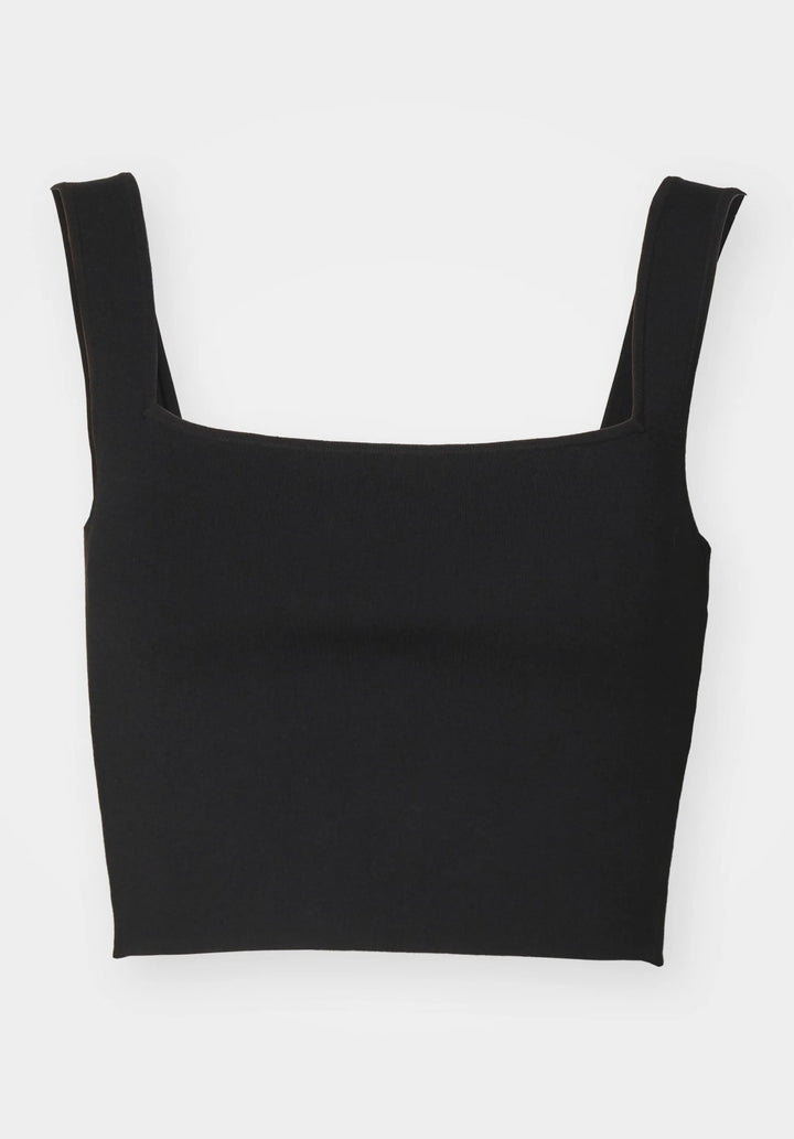 Topp | Tresa Cropped Top -Black