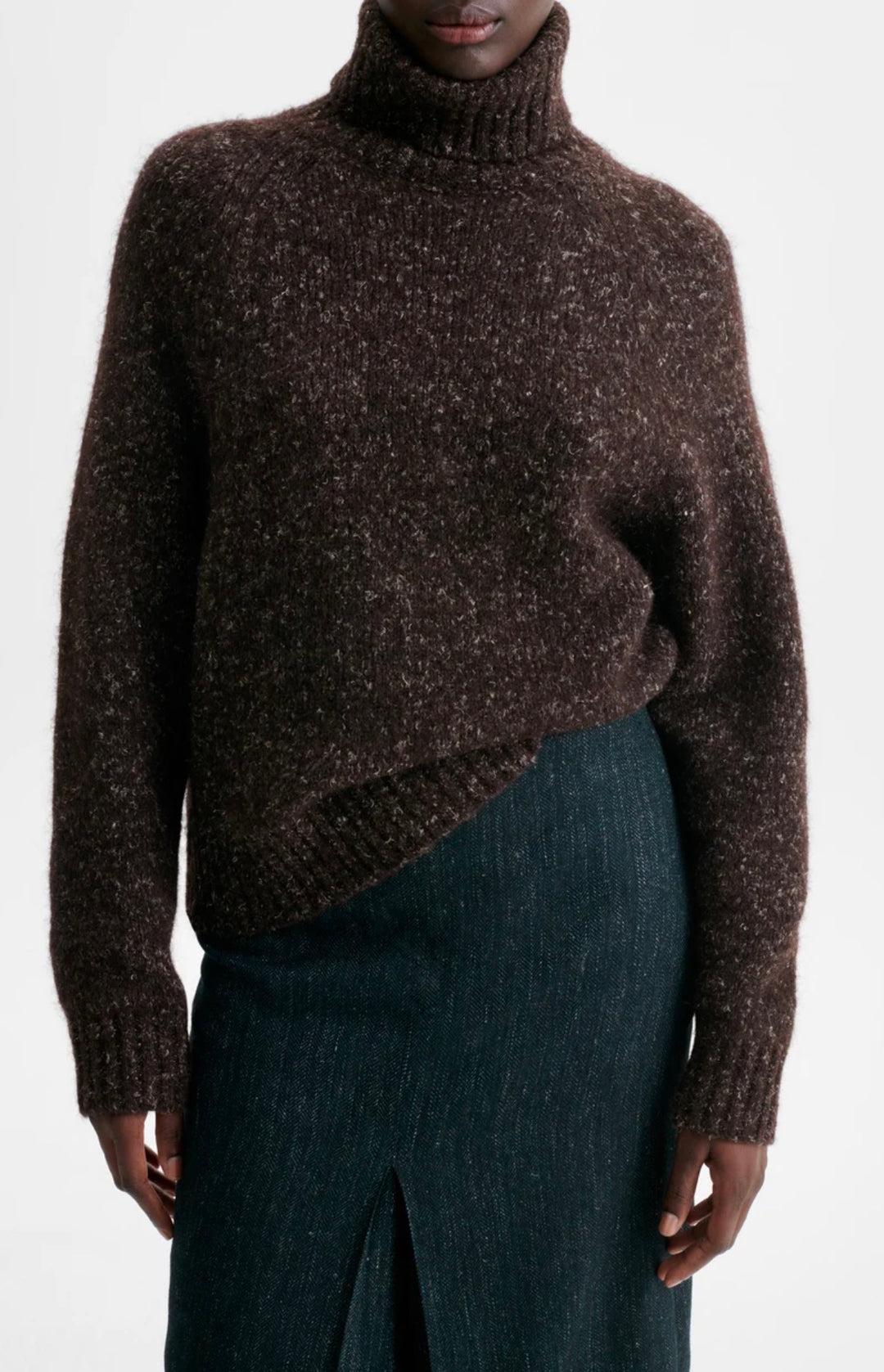 Genser | Hideki Sweater - Chocolate