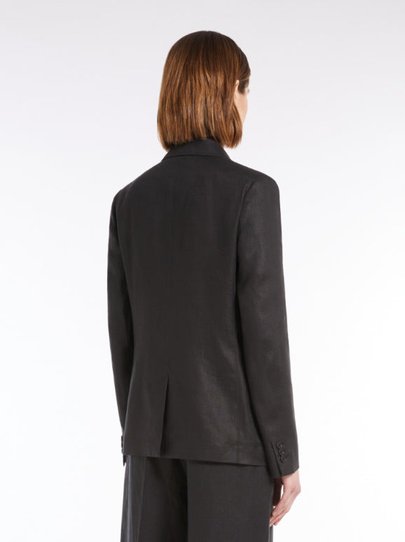 Blazer | Nalut washed linen blazer