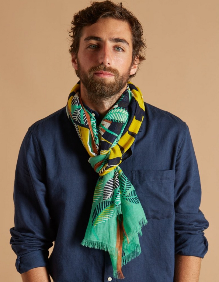 Skjerf | Cotton Ambassador Green