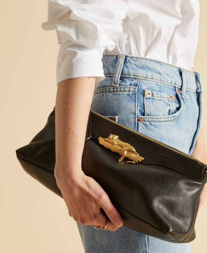 Veske | Leather Clutch Gigi Black