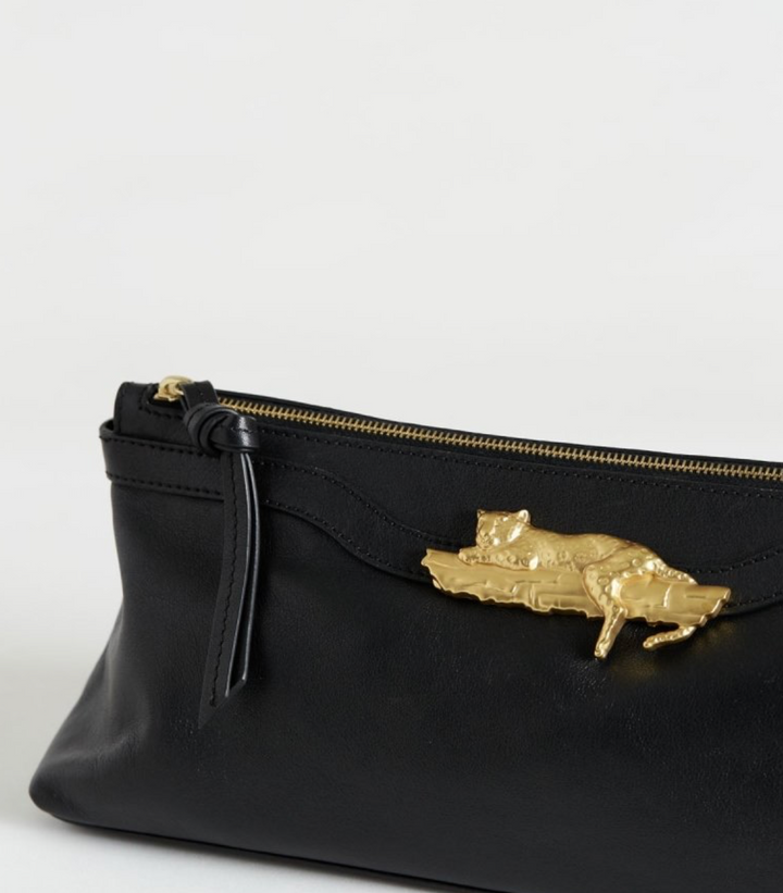 Veske | Leather Clutch Gigi Black